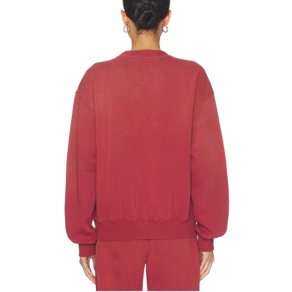 Polo Ralph Lauren Arctic Fleece Crew Sweatshirt in Red Snapper size small - Picture 4 of 7